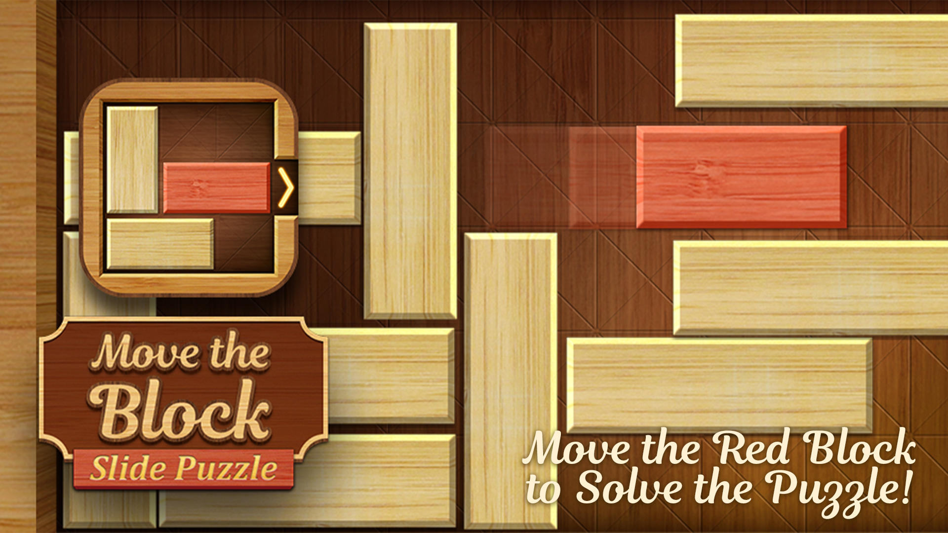 Скриншот игры Move the Block : Slide Puzzle