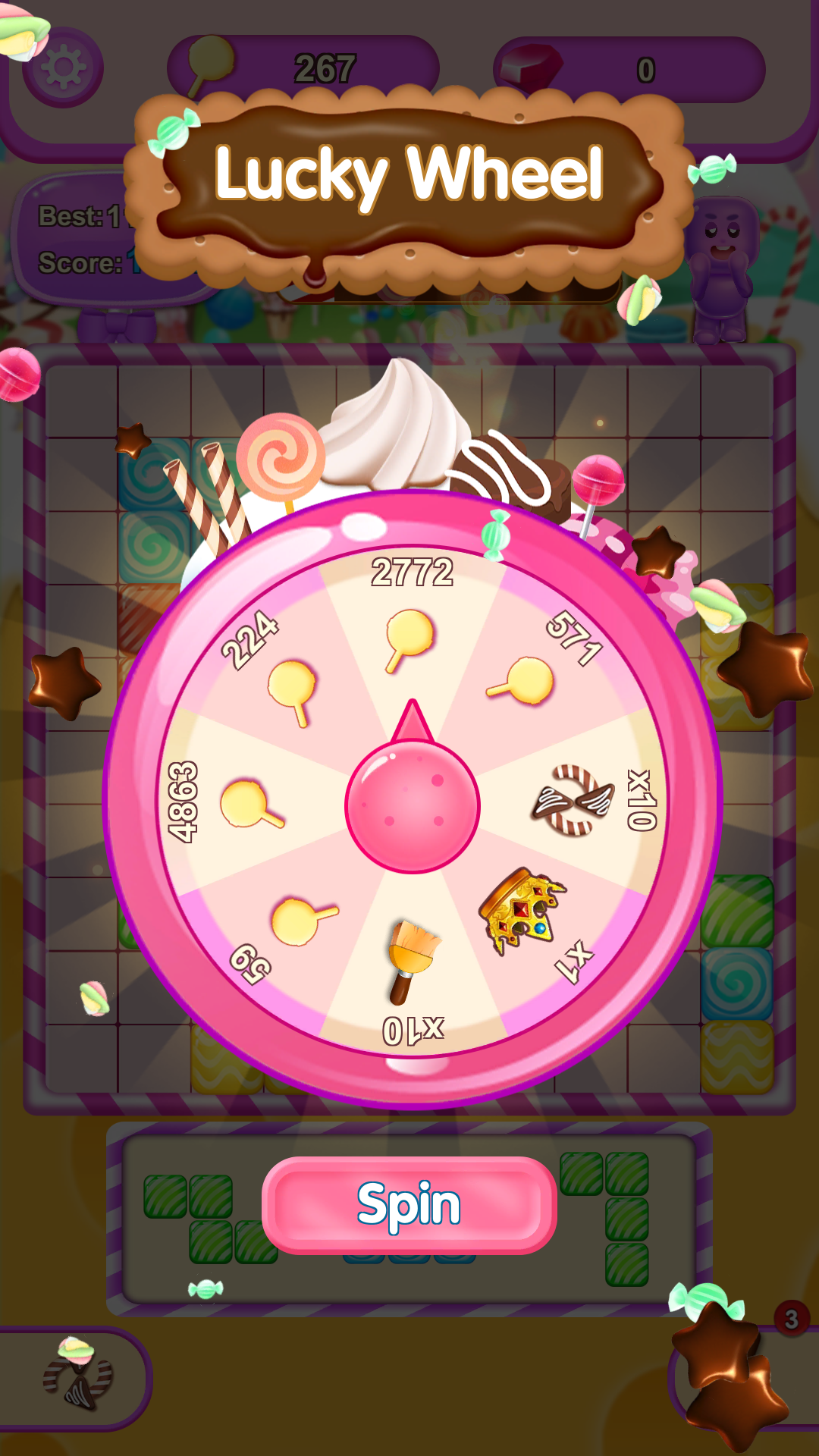 Screenshot of Candy Block Puzzle