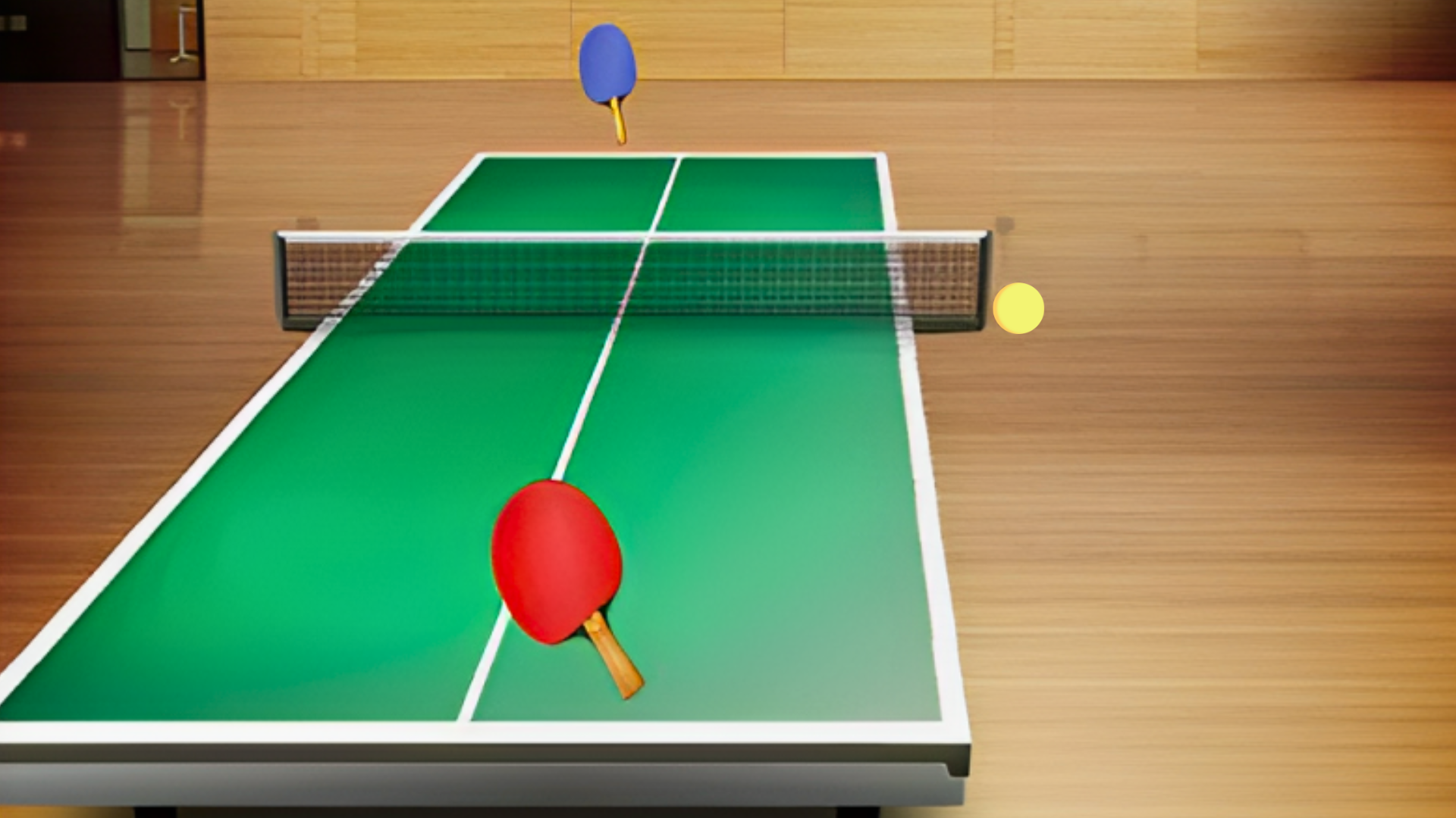 Table ping-pong verte Champion