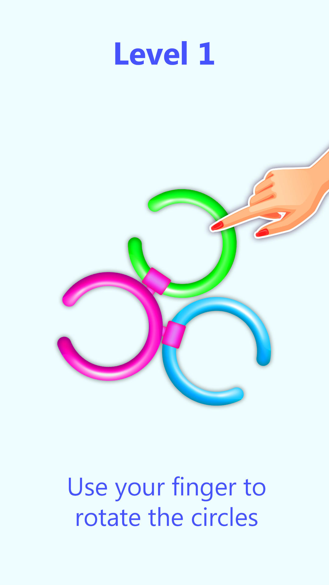 Spin The Ring: Rotating Rircle Game Screenshot