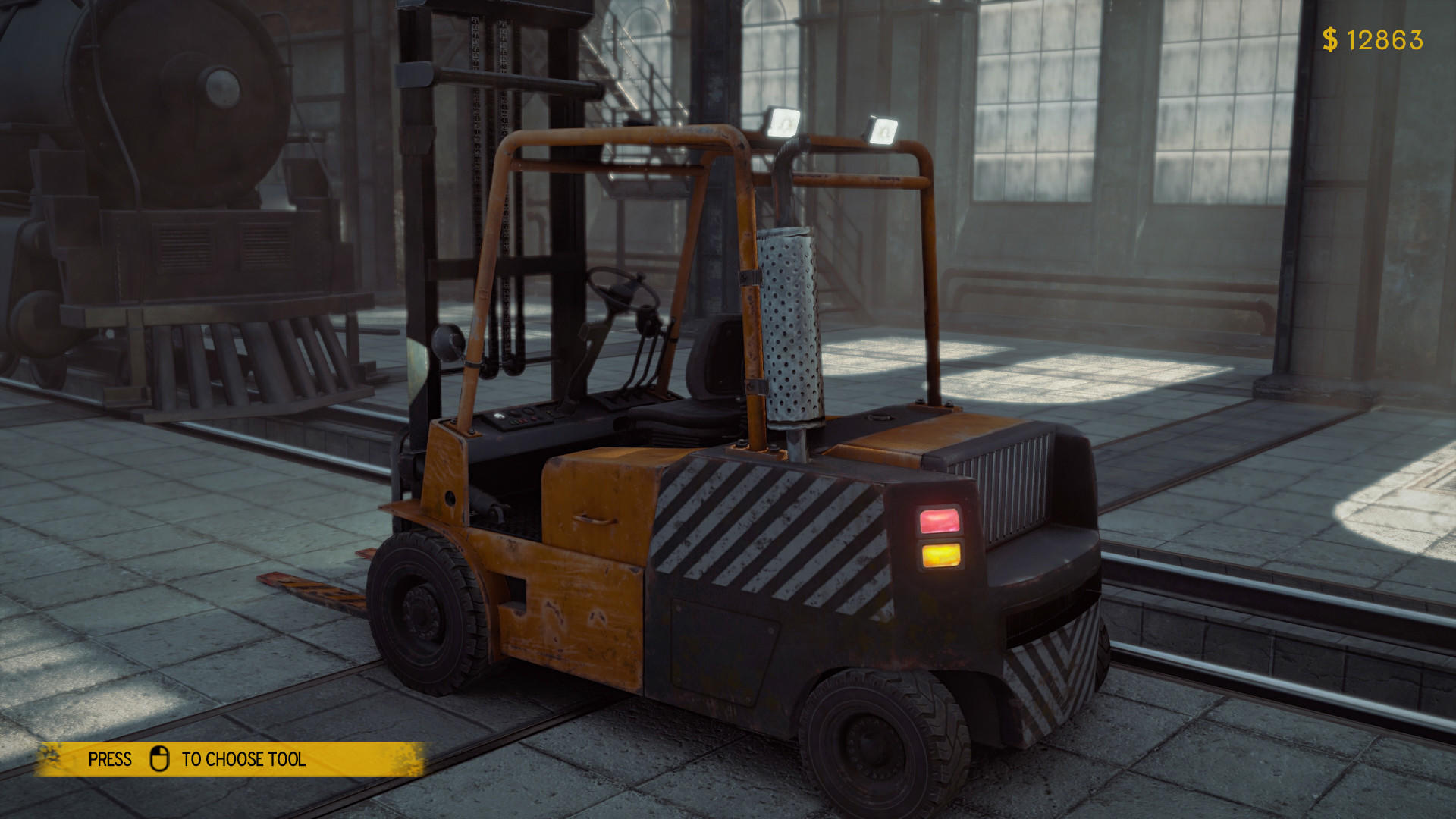 Screenshot of Train Mechanic Simulator 2023