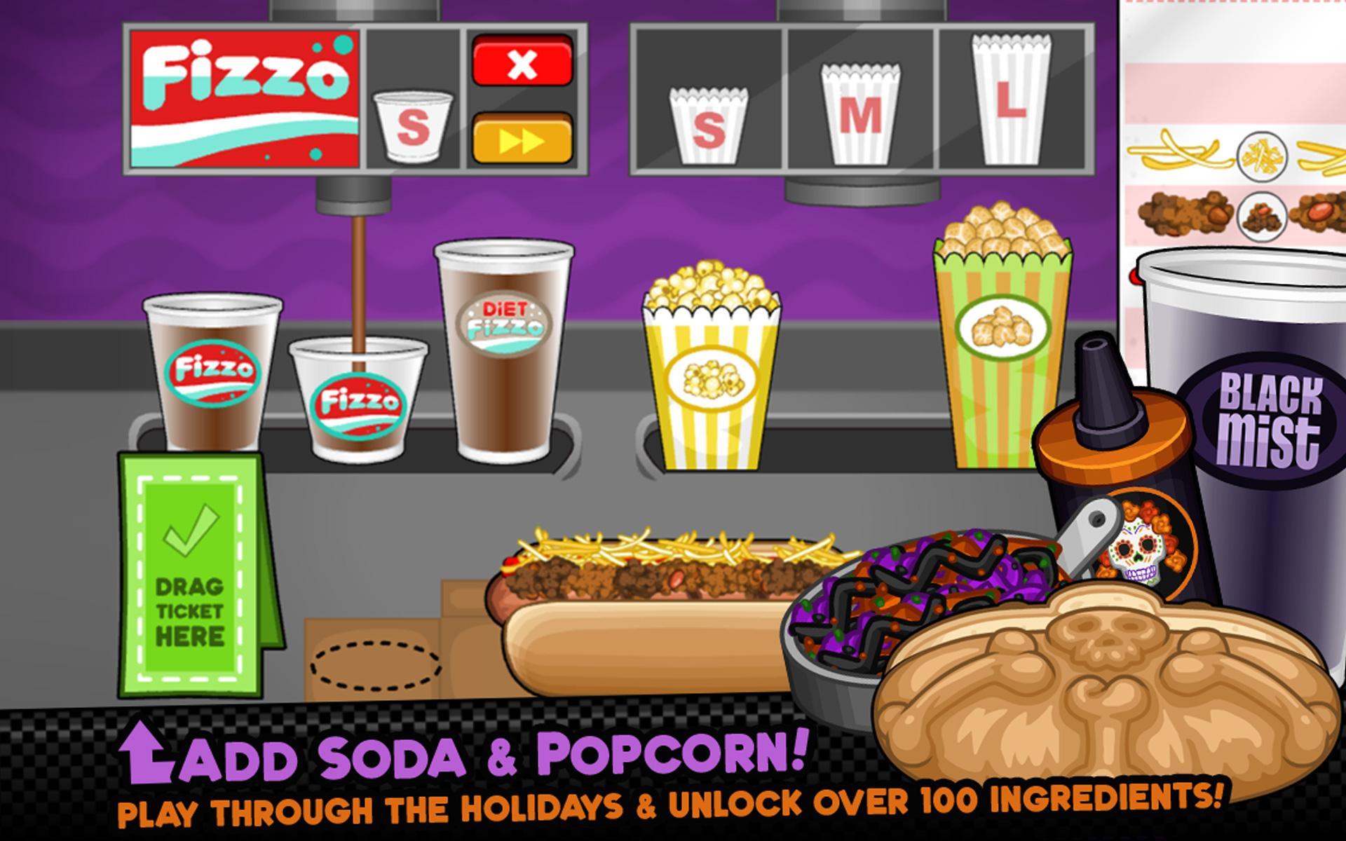 Papa's Hot Doggeria HD 遊戲截圖