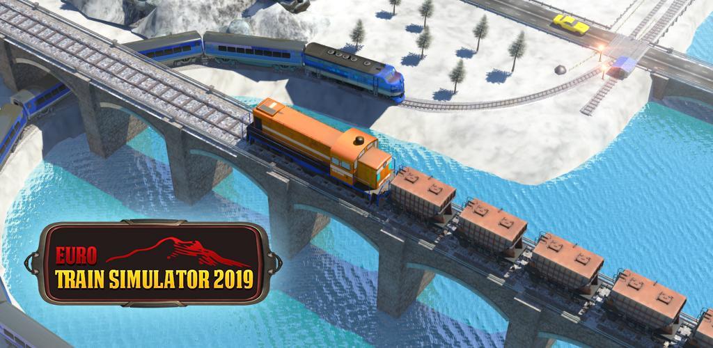 Banner of Euro Train Simulator 2019 - Jeux de train 