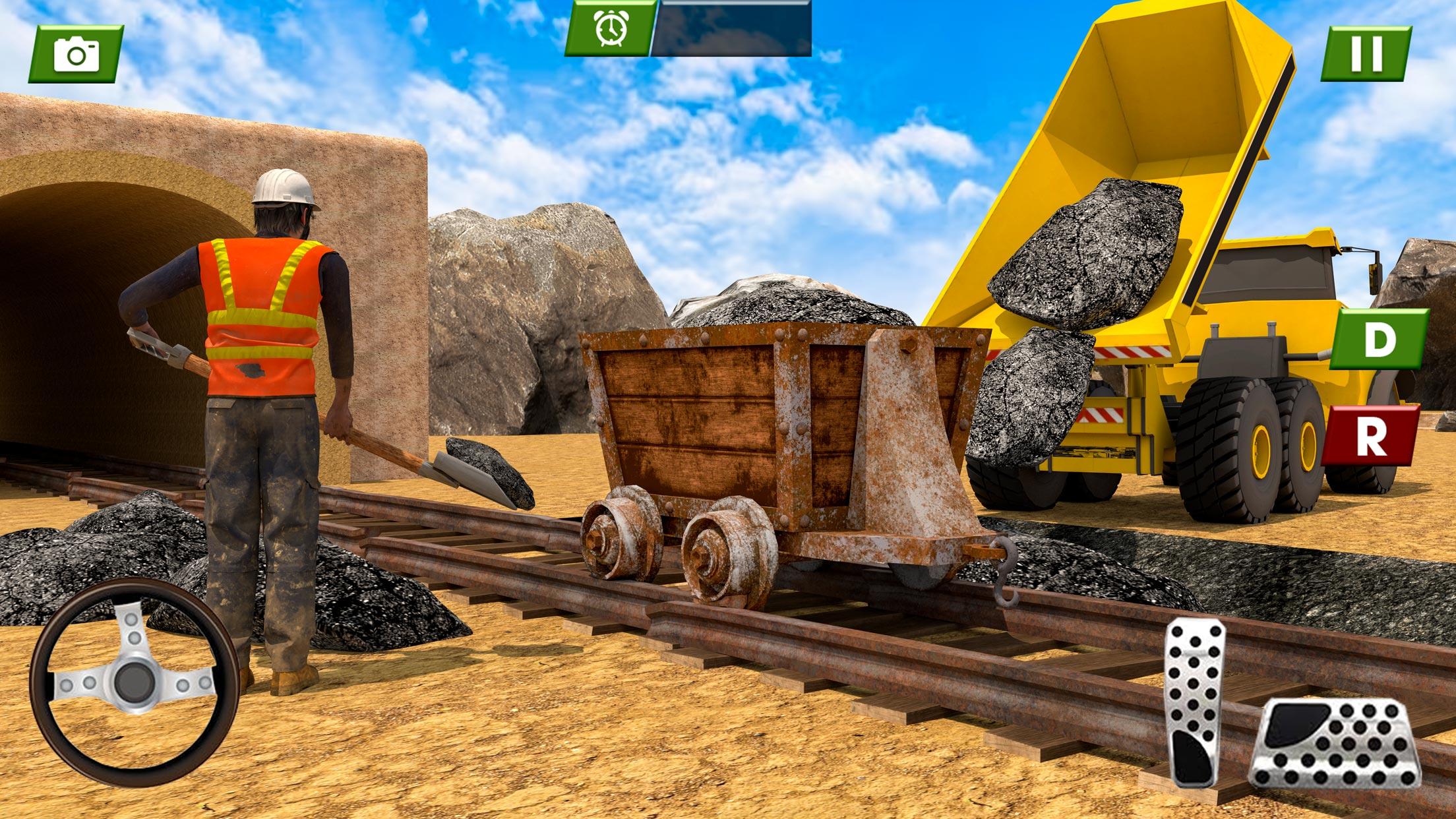 Screenshot of Heavy Coal Truck Cargo Sim