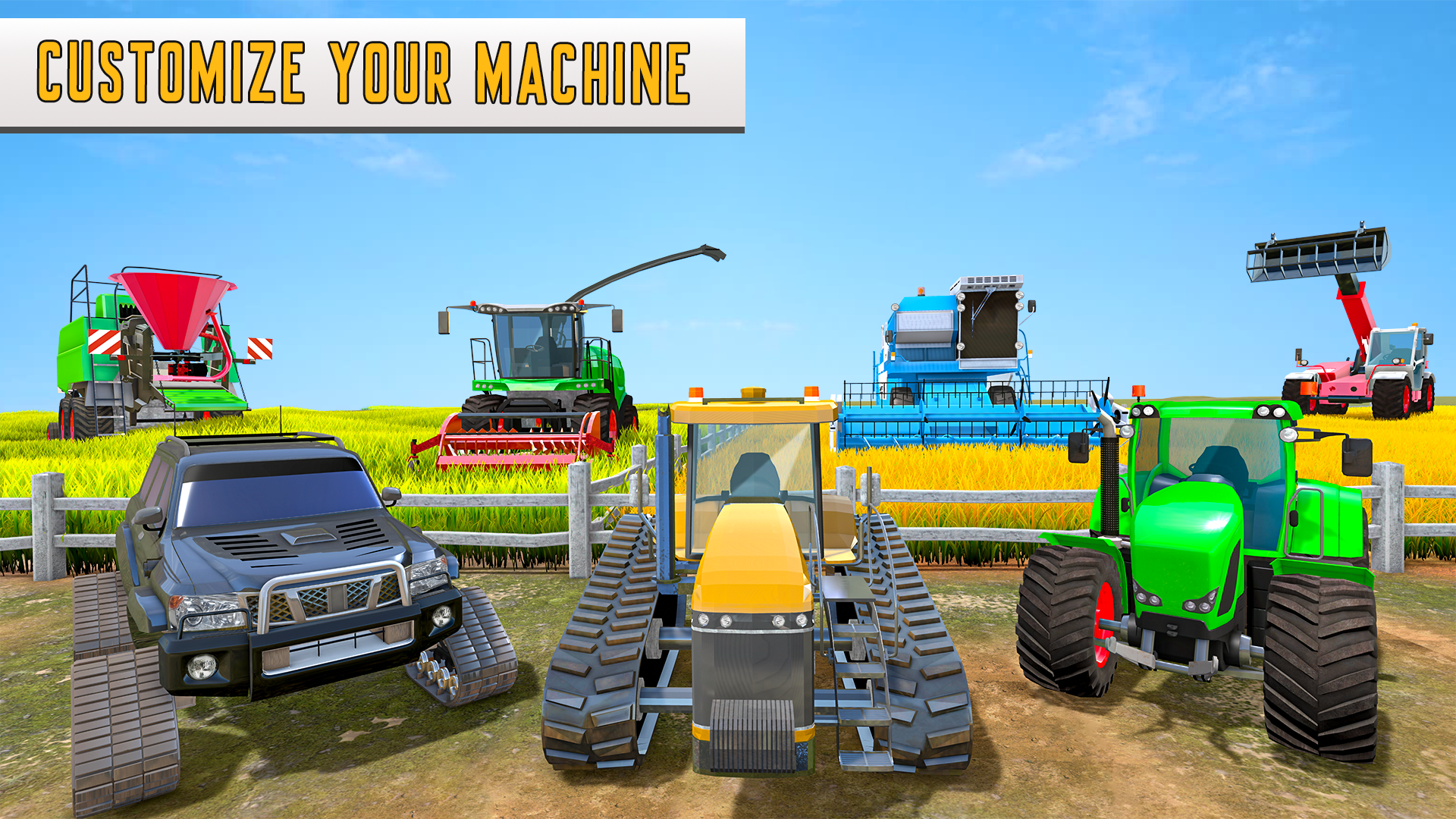 Open World Farming Simulator Game Screenshot