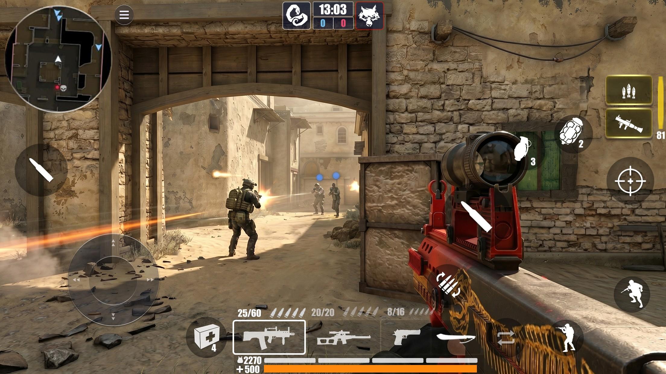 Tactical OPS－FPS Shooting Game Game Screenshot
