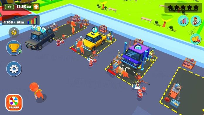 Скриншот игры CarGarage Saloon Games