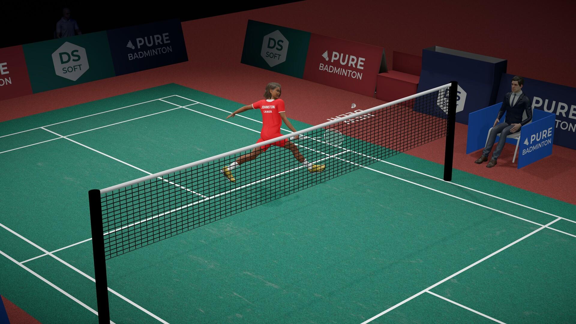 Pure Badminton Game Screenshot