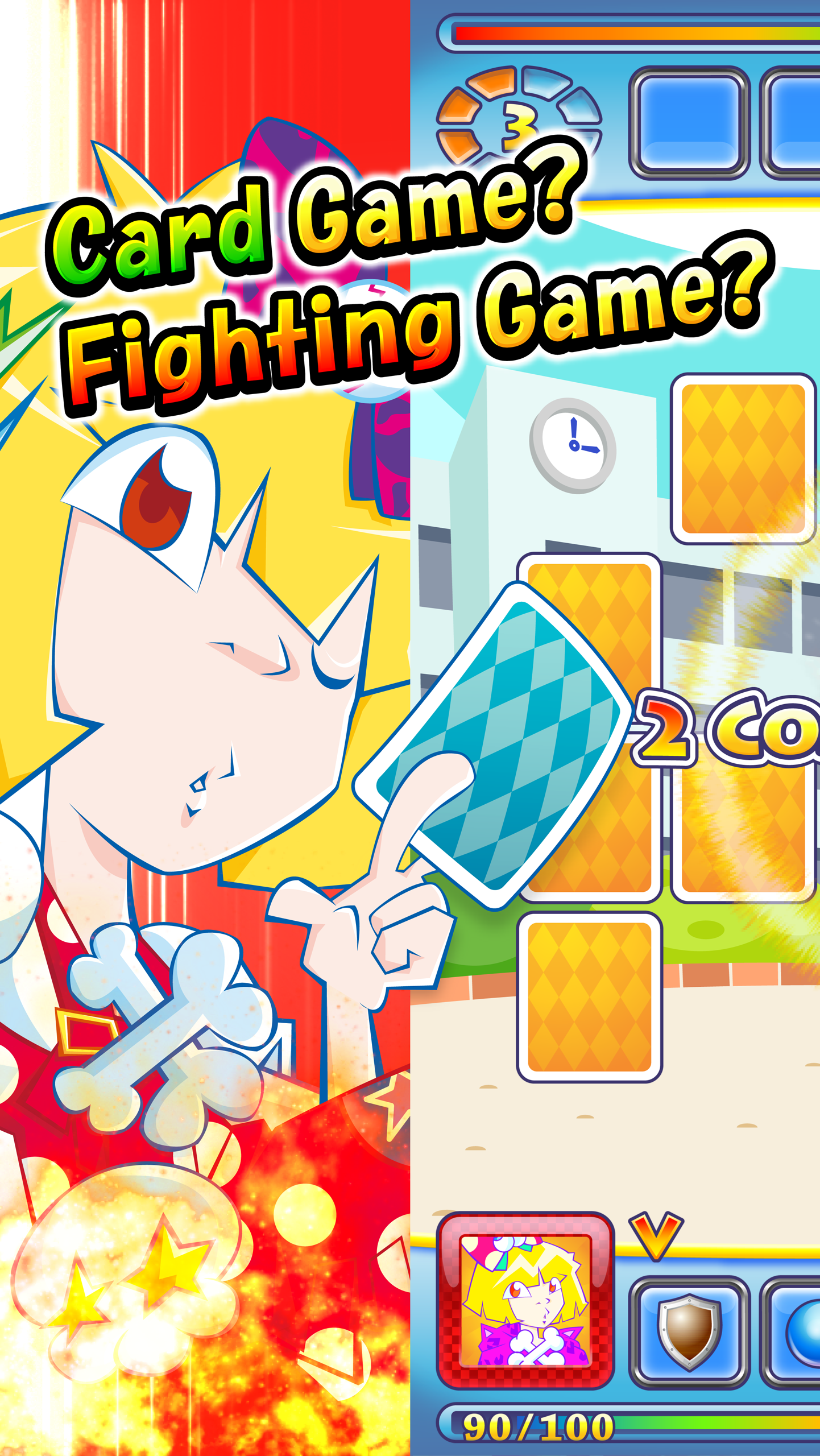 Henko Card Fight - Memory Game Game Screenshot