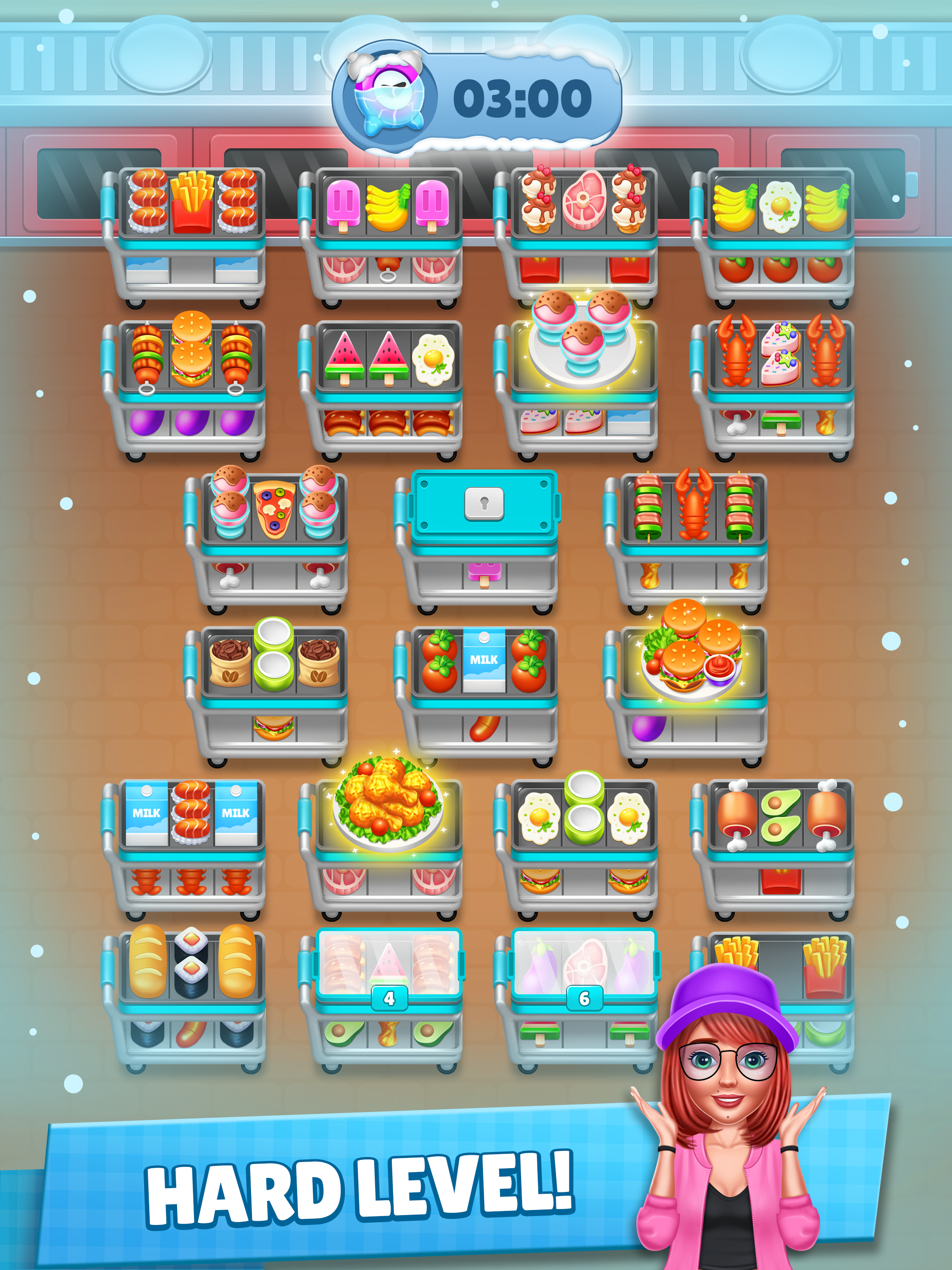 Grill Sort – BBQ Skewer Match Game Screenshot