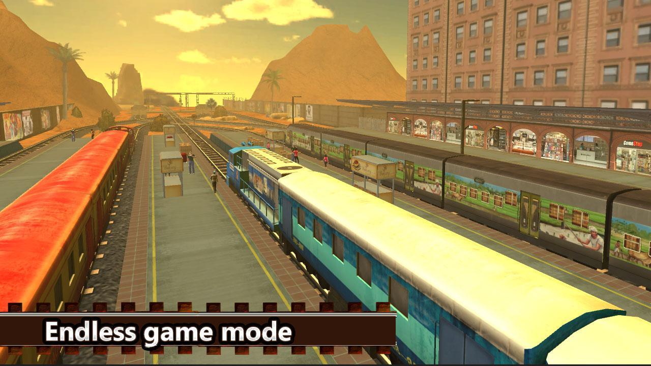 Screenshot 1 of Real Indian Train Sim Games 