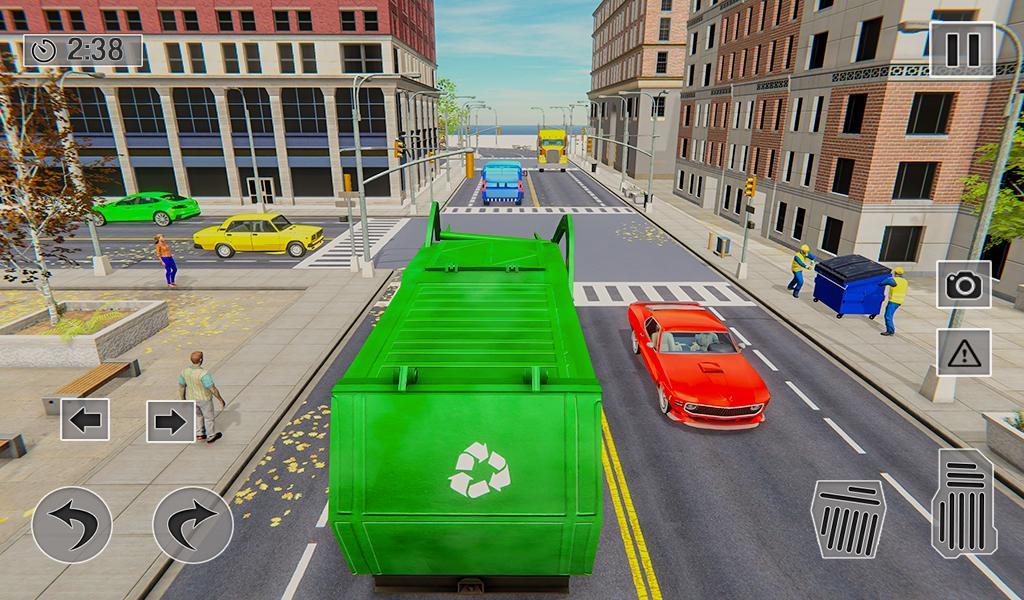 Screenshot of Truck Games: Garbage Truck 3D