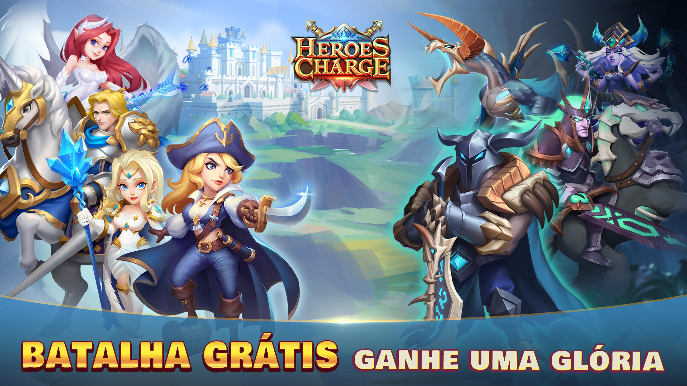 Captura de Tela do Jogo Heroes Charge