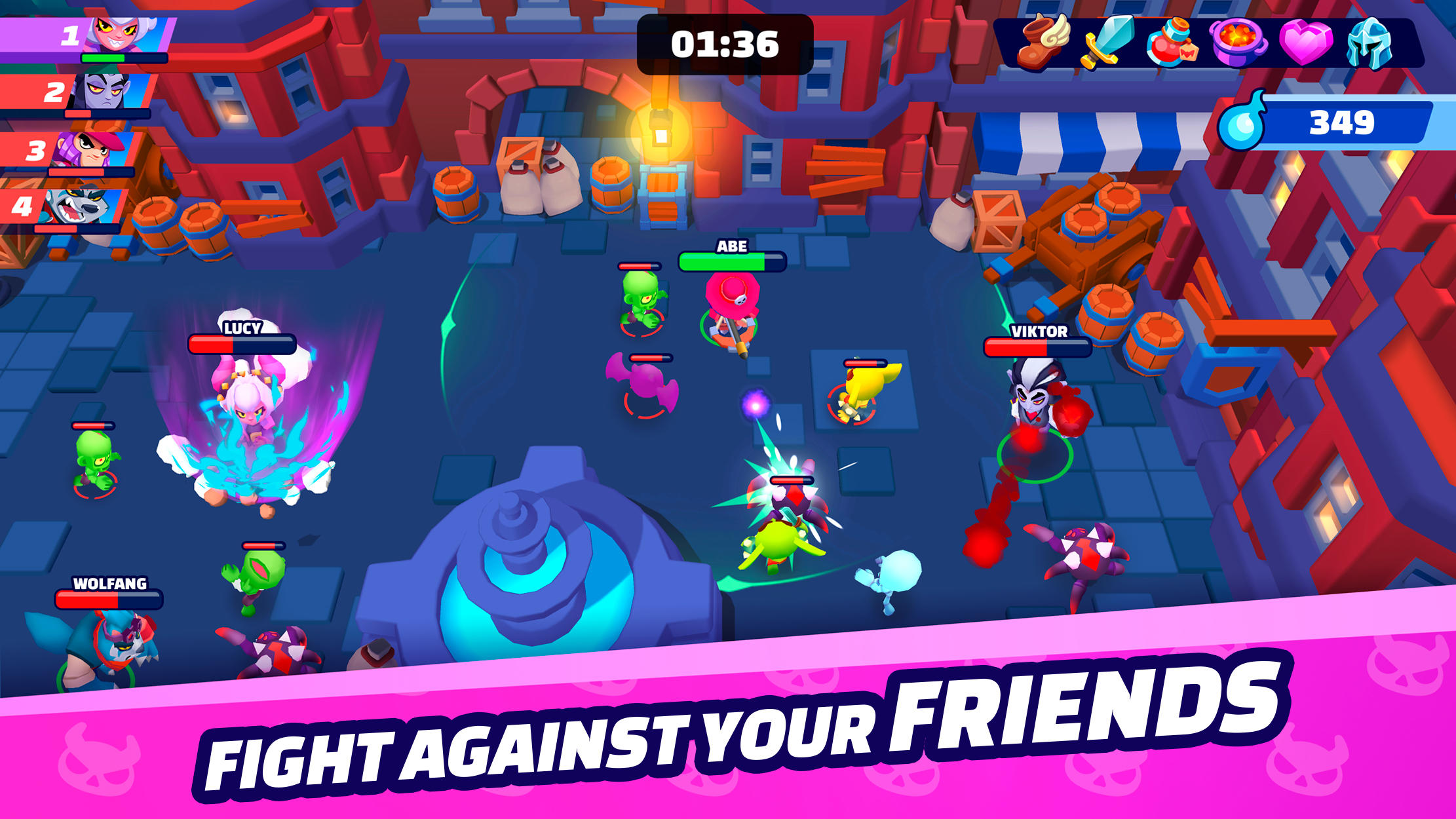 Monster Survivors - PvP Game Game Screenshot