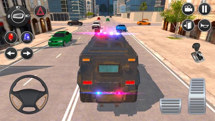 American Police Driving 2023 Game Screenshot