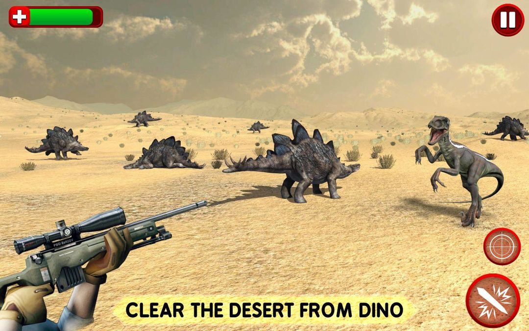 Wild Jungle Dino Hunting 3d screenshot game