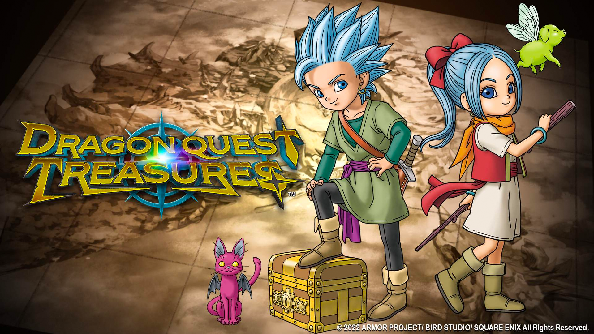 Banner of Dragon Quest Treasures (NS) 