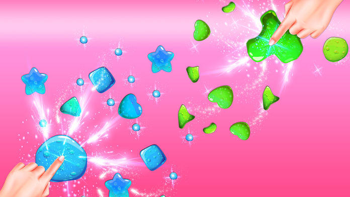 Glitter Slime Maker Play Fun Game Screenshot