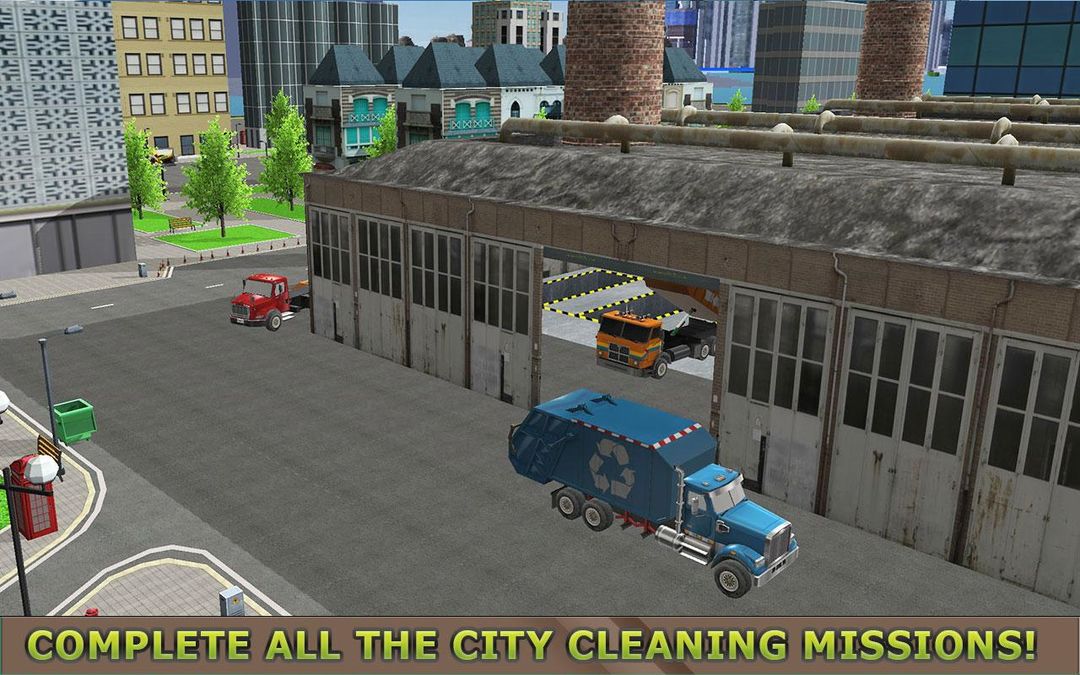 Garbage Truck Simulator PRO 2017遊戲截圖