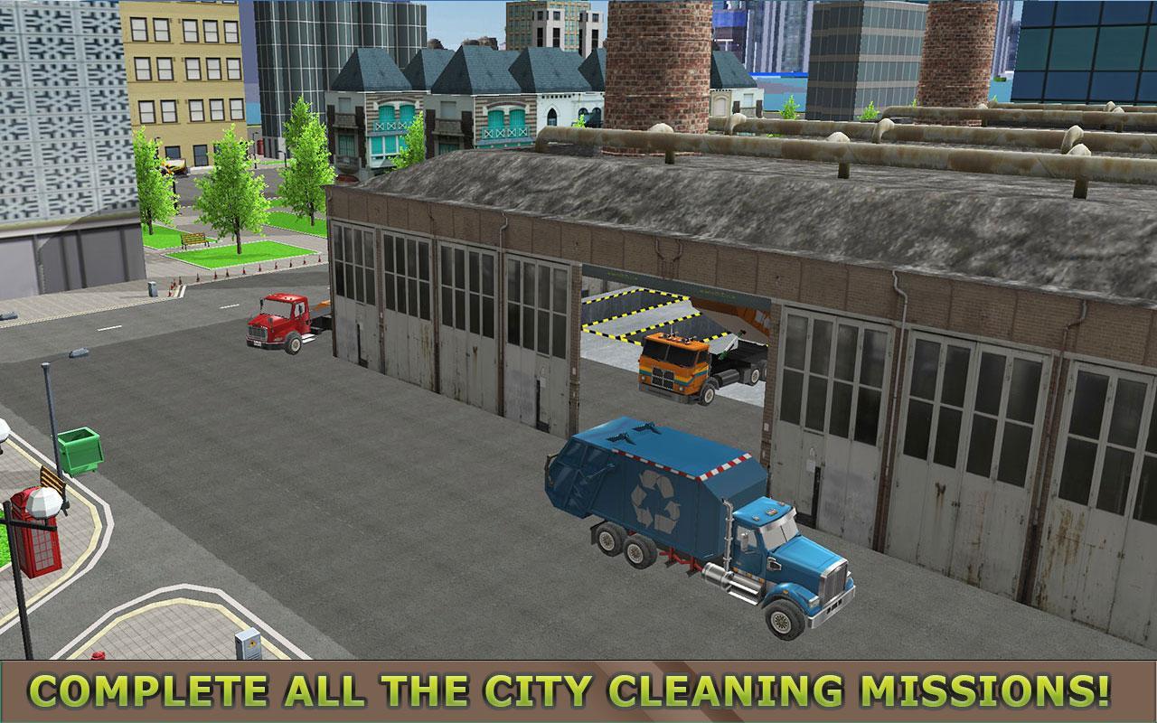 Ảnh chụp màn hình Garbage Truck Simulator PRO 2