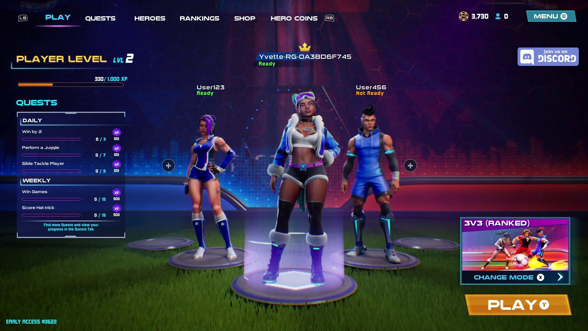 Football Heroes League Game Screenshot