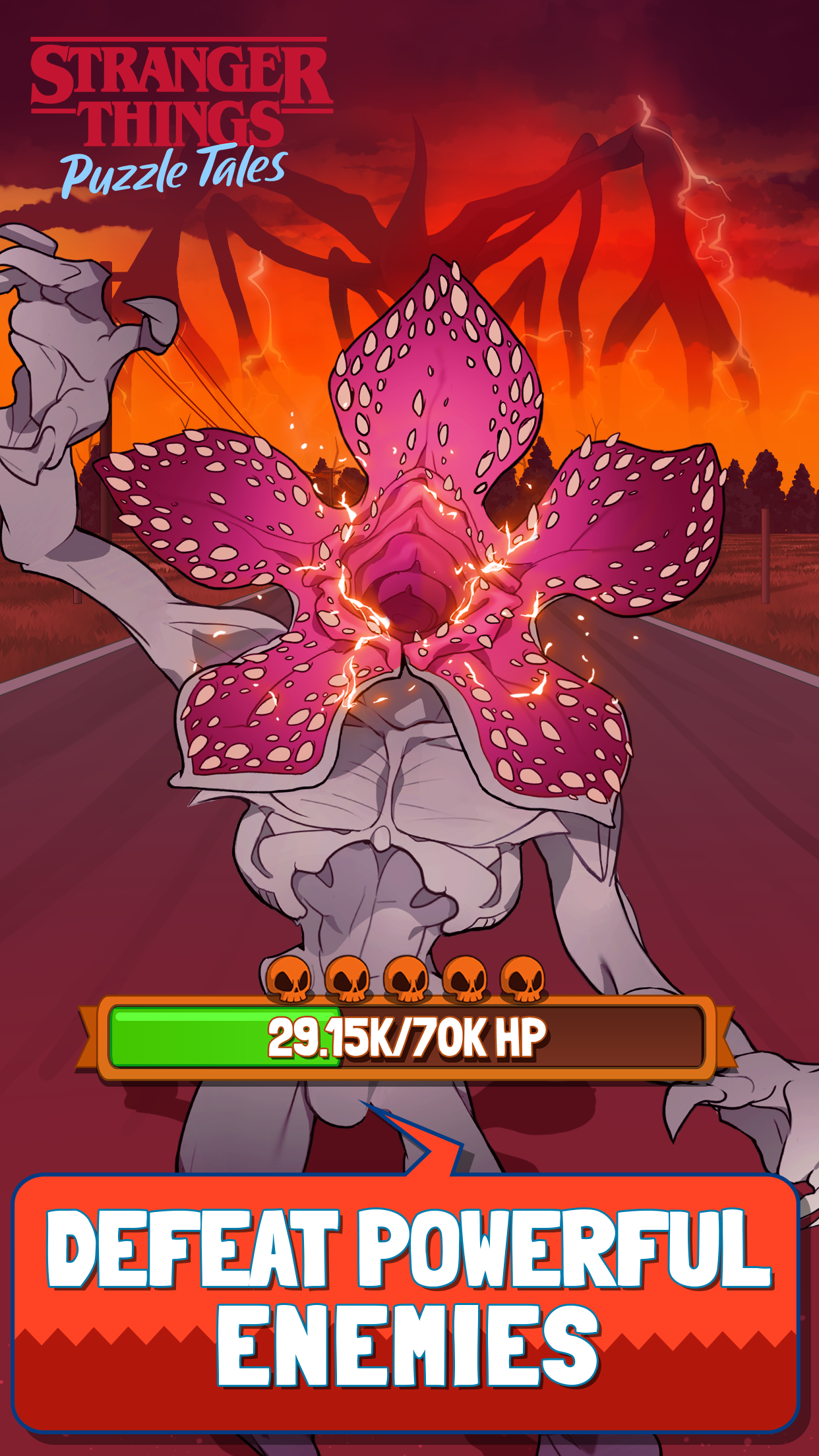 Stranger Things: Puzzle Tales Game Screenshot