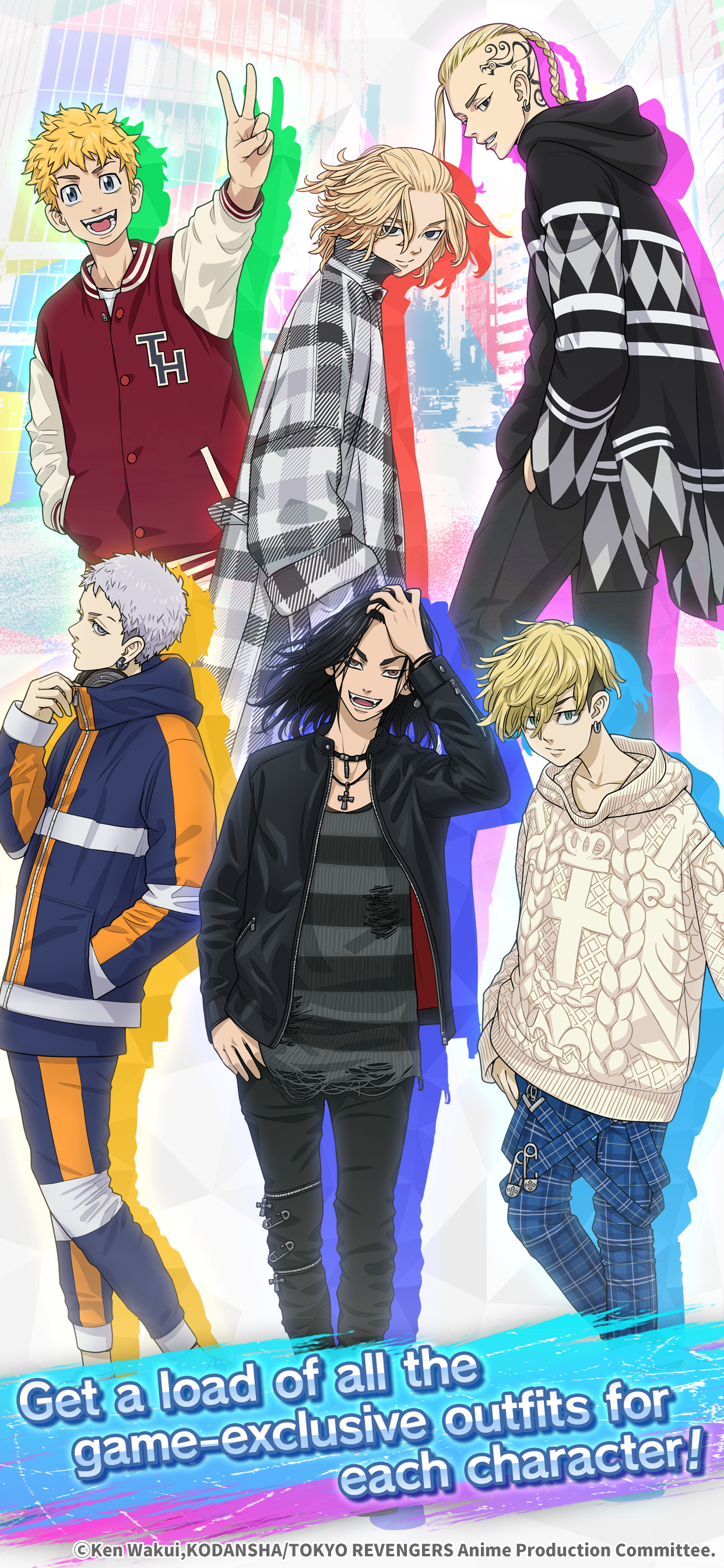 Tokyo Revengers PUZZ REVE! ゲームのスクリーンショット