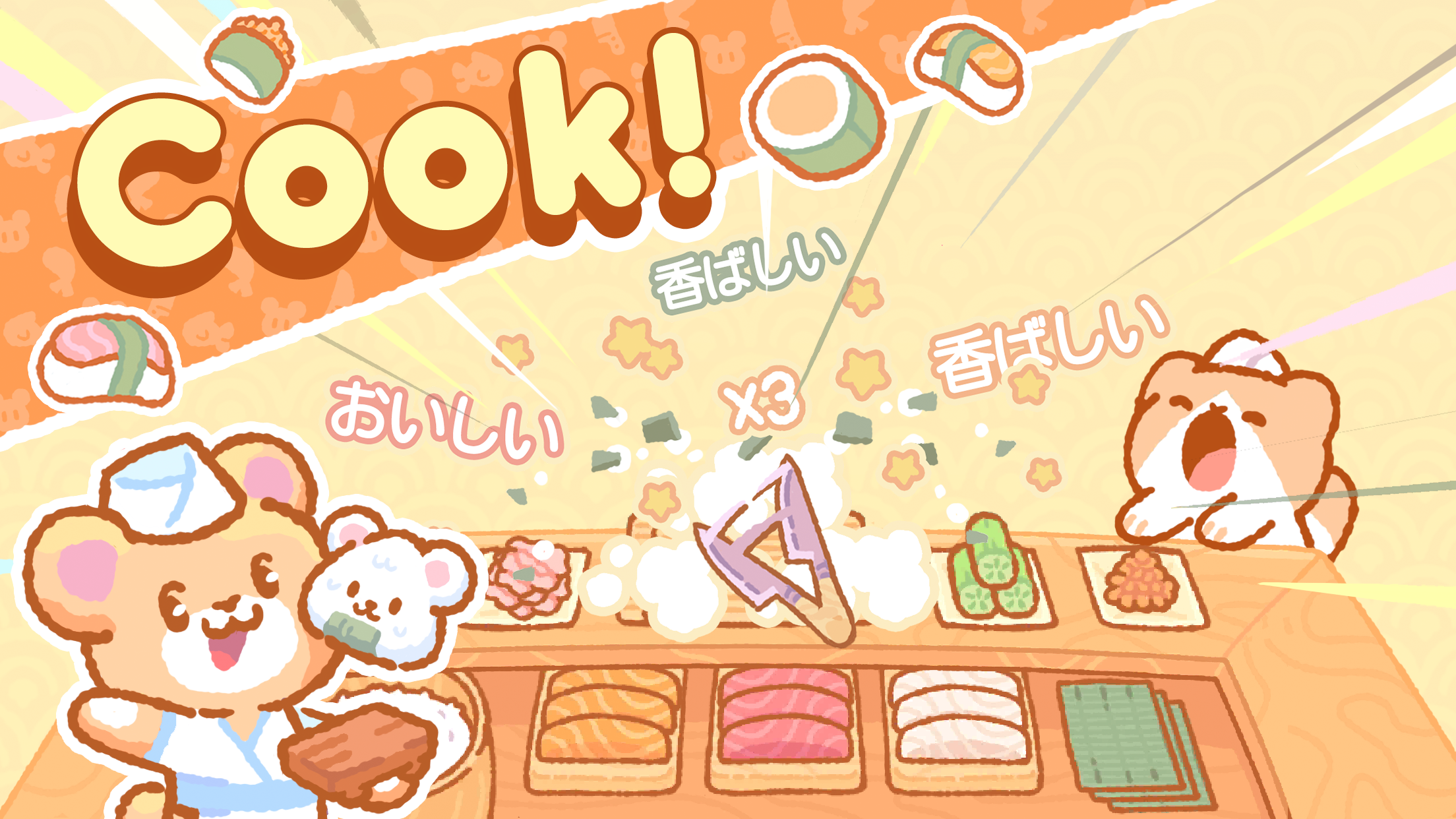 Kuma Sushi Bar Game Screenshot