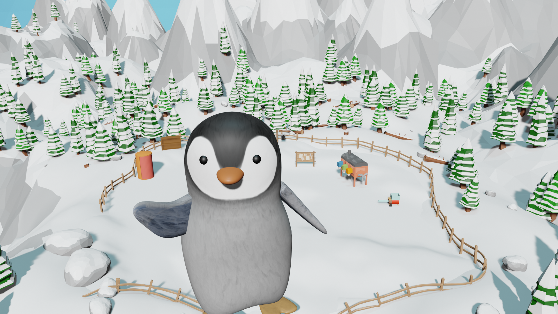 Banner of Penguin Race Adventure (Android) 