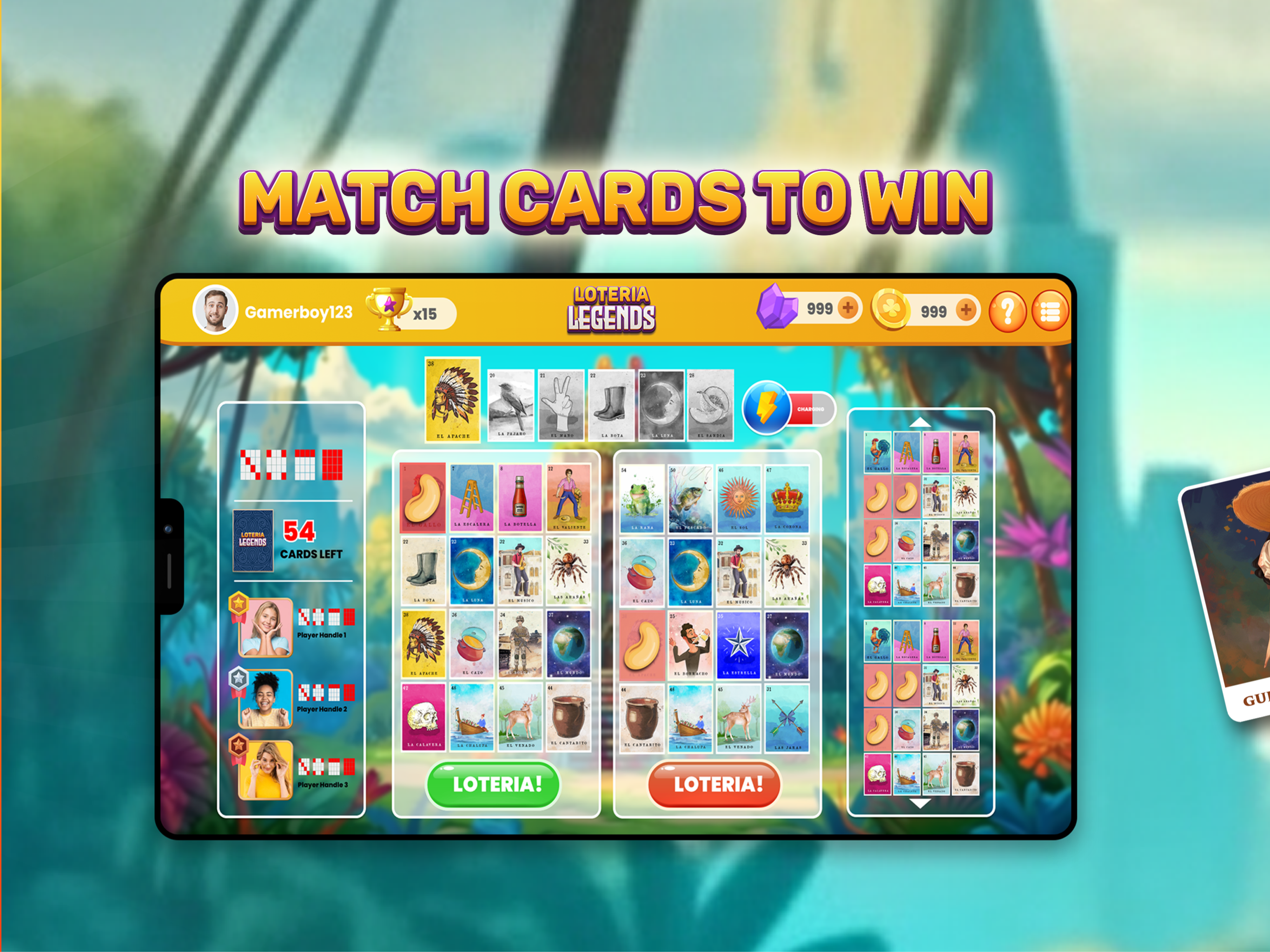 Screenshot of Loteria Legends