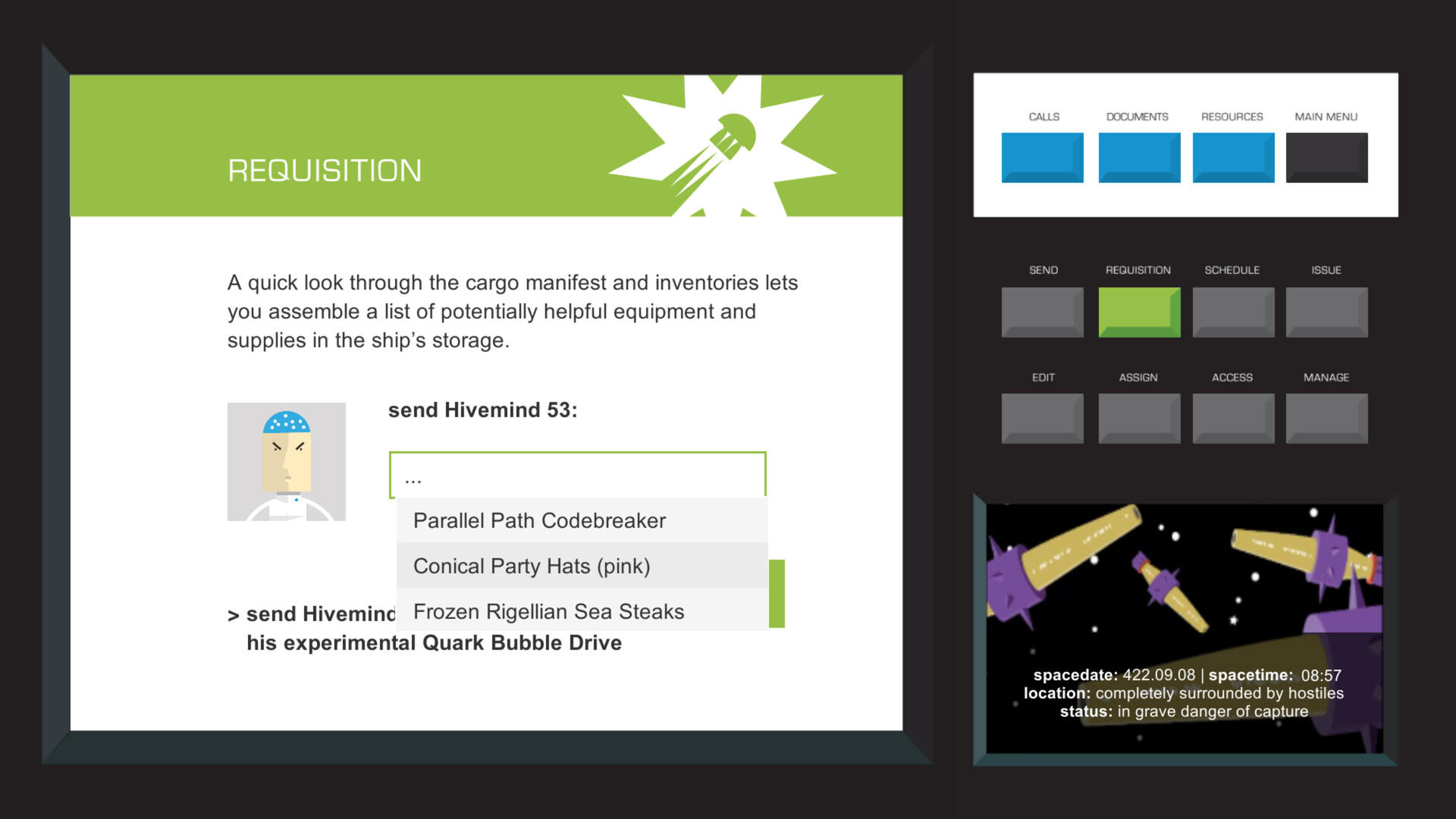 Screenshot of HRO: Adventures of a Humanoid Resources Officer