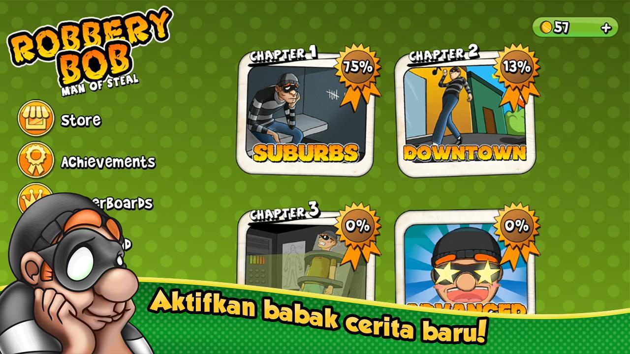Cuplikan Layar Game Robbery Bob