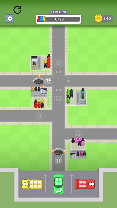 Passenger Drop Game Screenshot