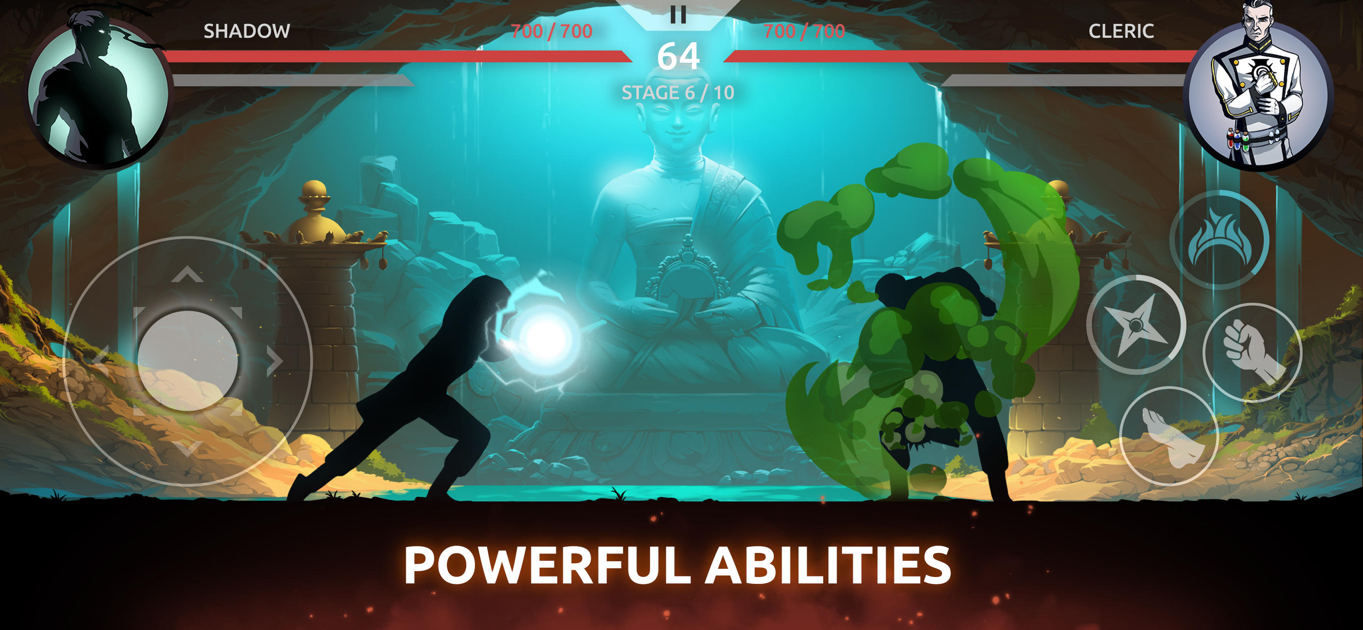 Shades: Shadow Fight Roguelike ภาพหน้าจอเกม