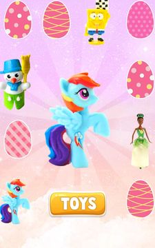 Скриншот игры Surprise Eggs for Girls