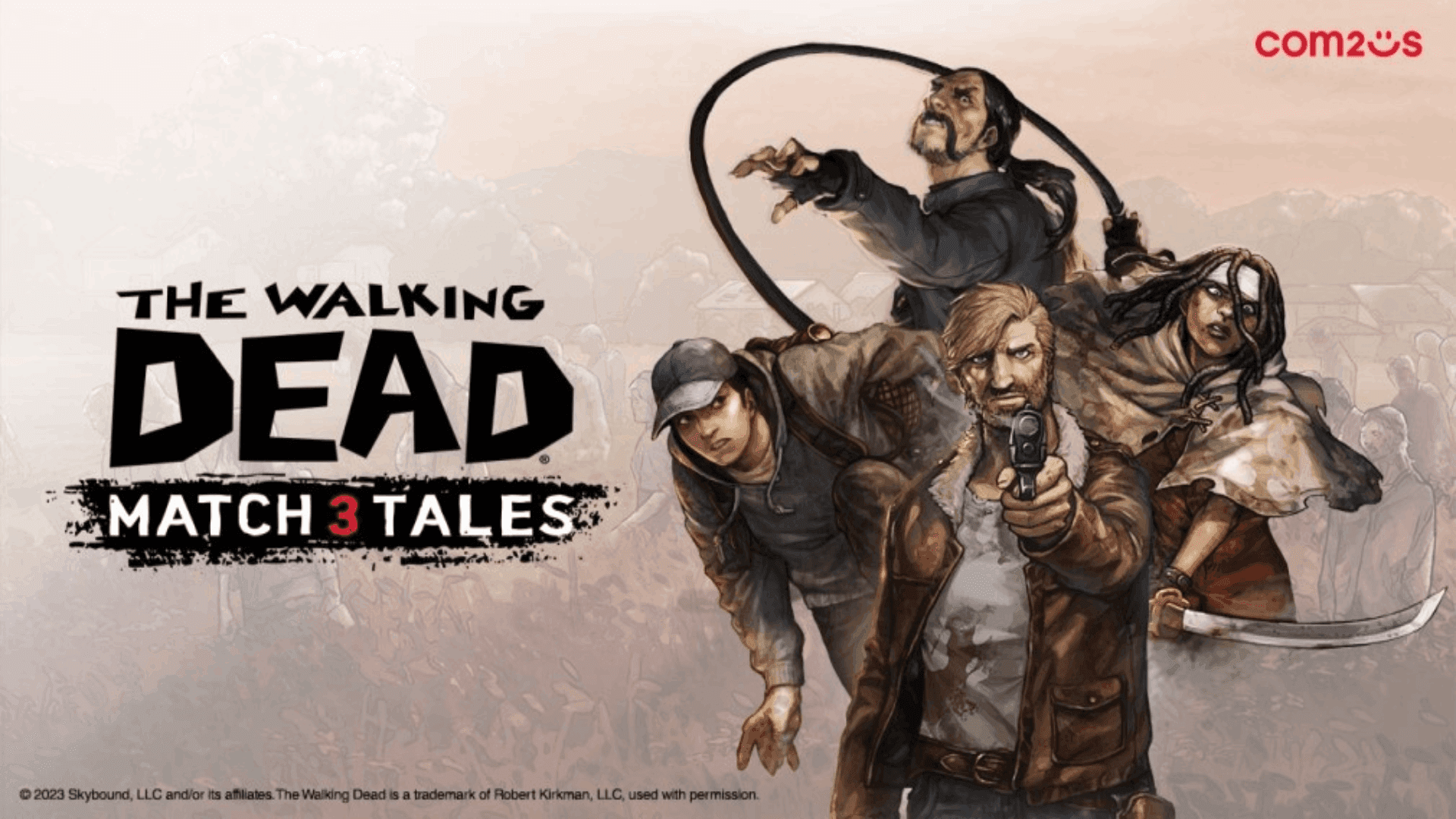 Banner of The Walking Dead Match 3 Tales 1.88.57