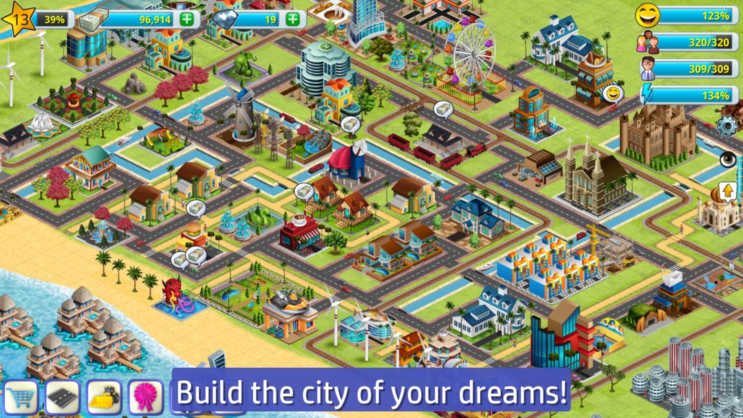 Build a Village - City Town screenshot game