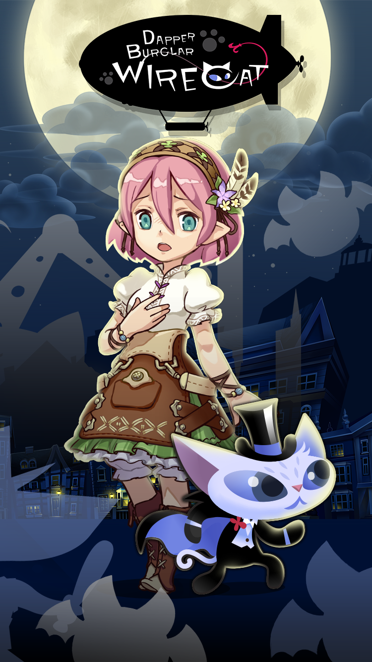 おしゃれ怪盗ワイニャーキャット 게임 스크린샷