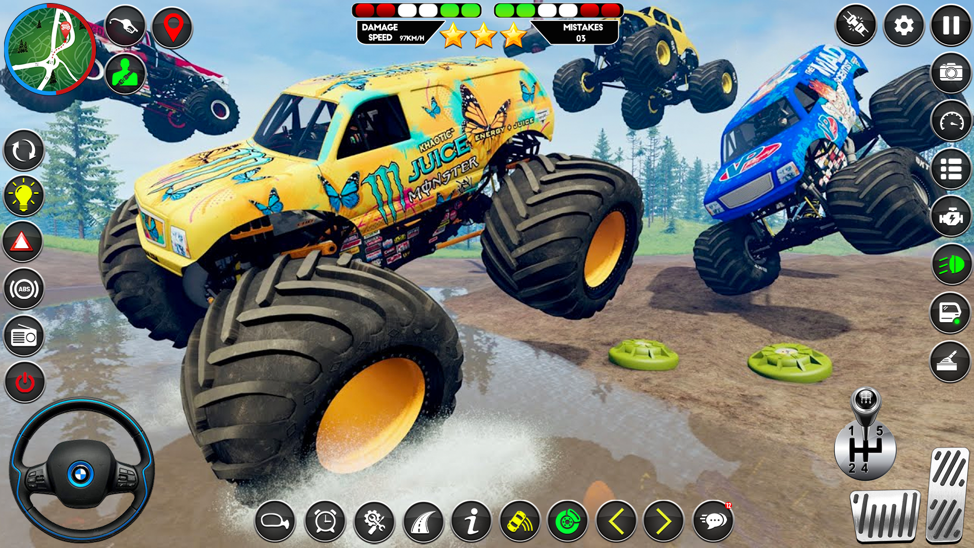Monster Truck: Stunt Games ภาพหน้าจอเกม
