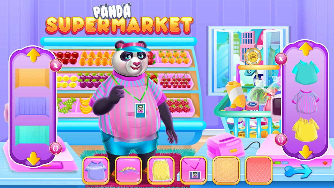 Panda Supermarket Manager ภาพหน้าจอเกม