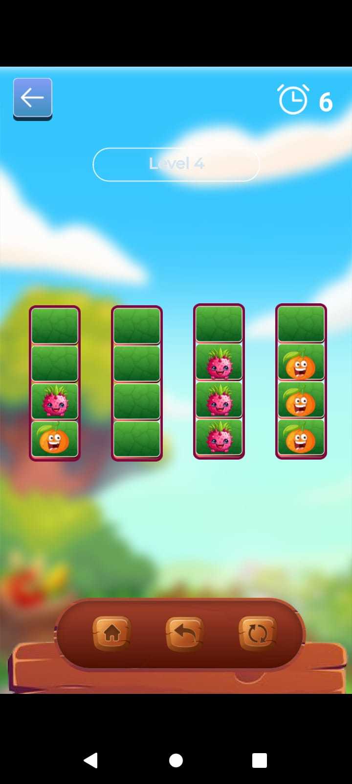 Captura de Tela do Jogo Fruit Crash