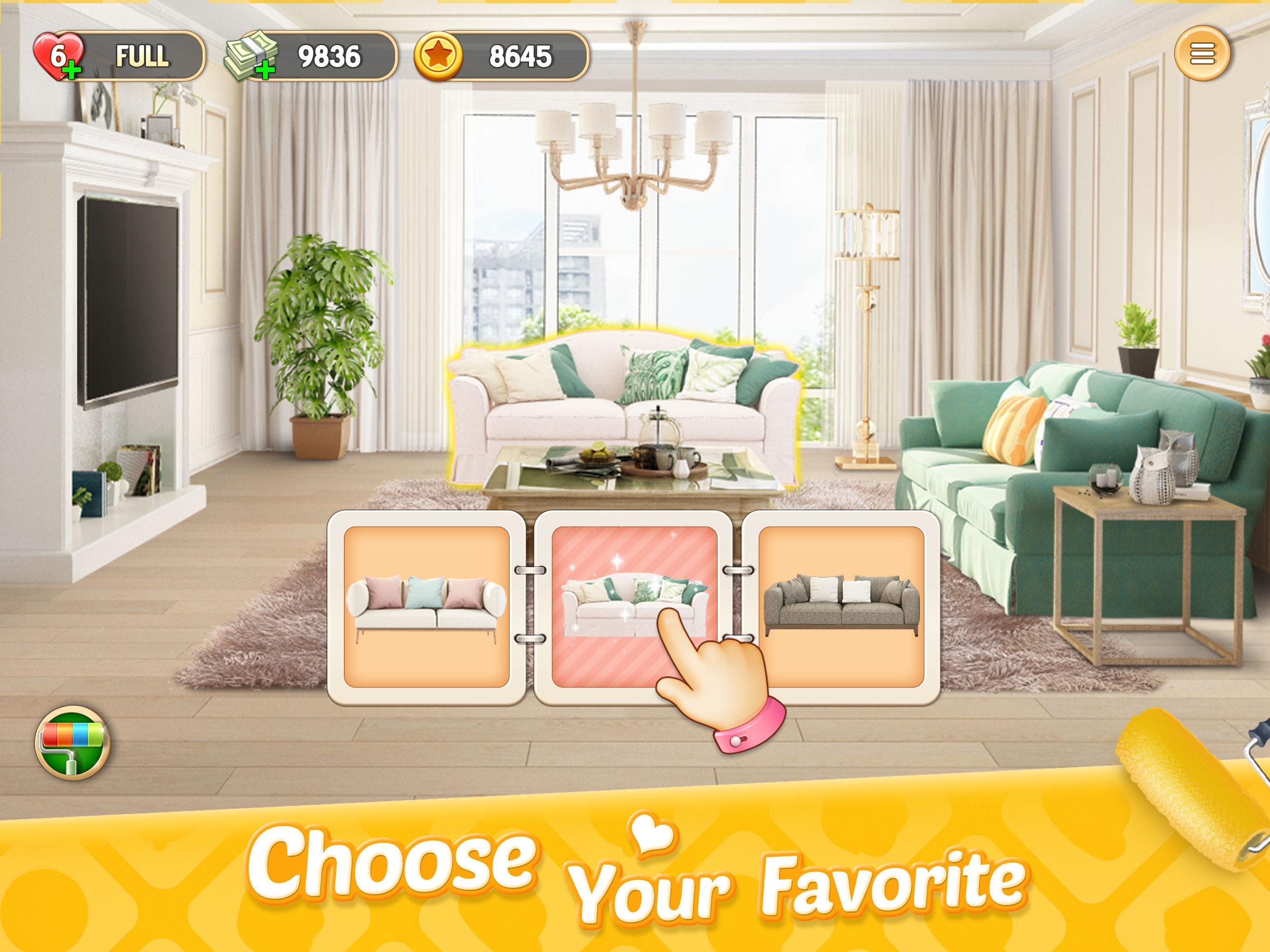 My Home - Design Dreams Game Screenshot