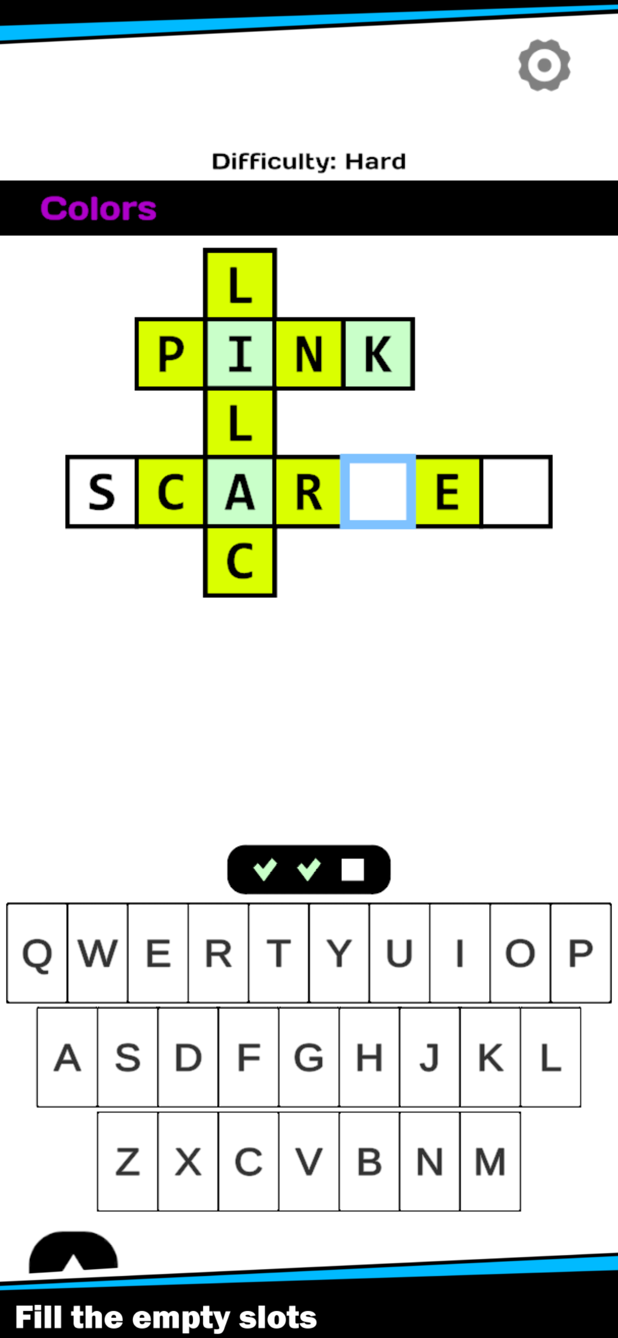 Daily Dose of Crosswords Game Screenshot