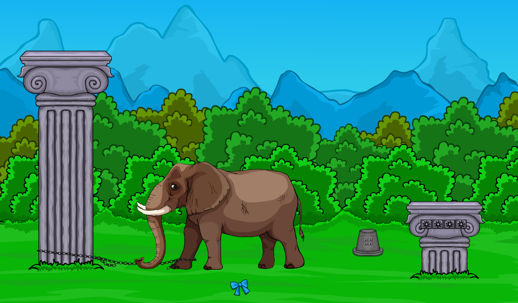 Forest Elephant Rescue ภาพหน้าจอเกม