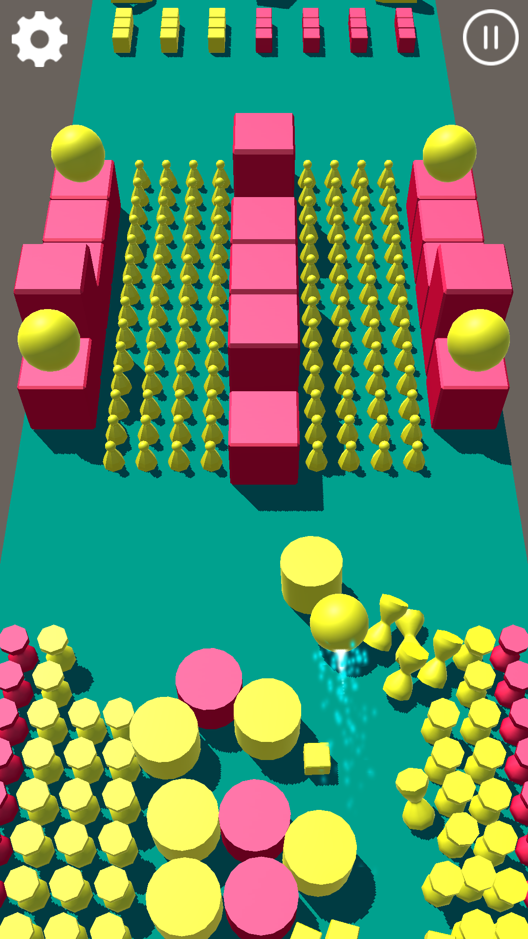 Color Dot 3D : Ball bump gameのキャプチャ