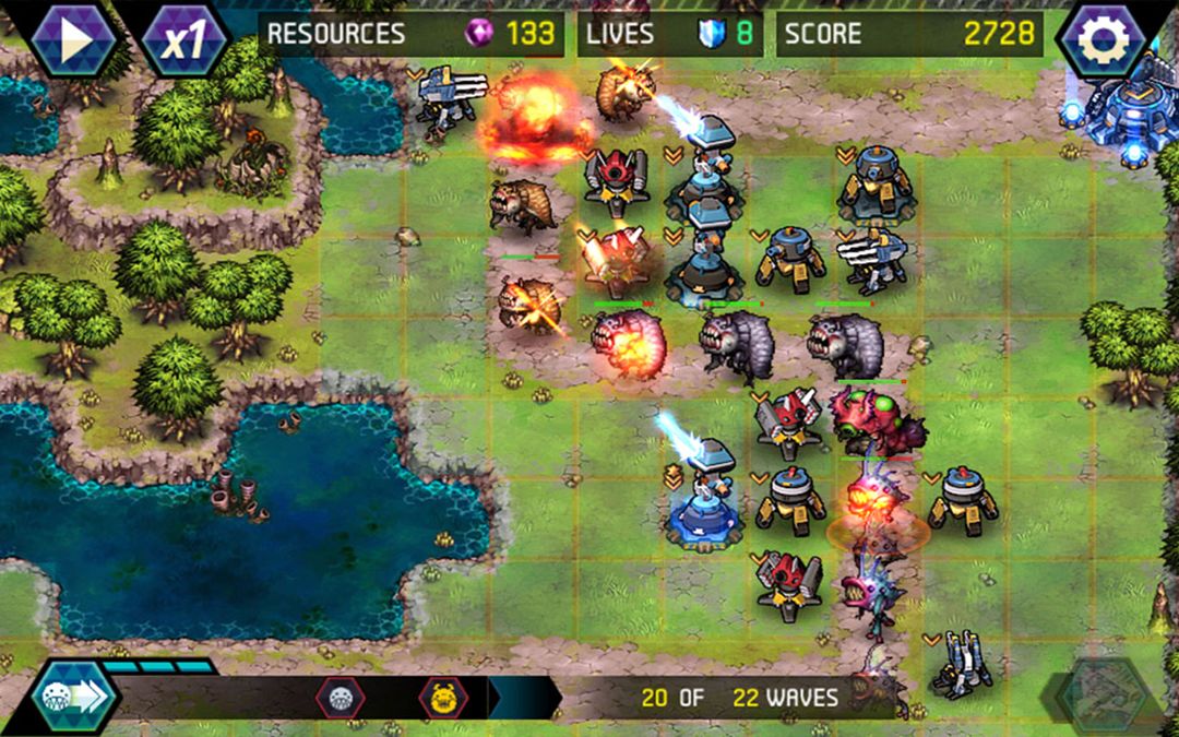终极塔防: 无休止的战争 screenshot game