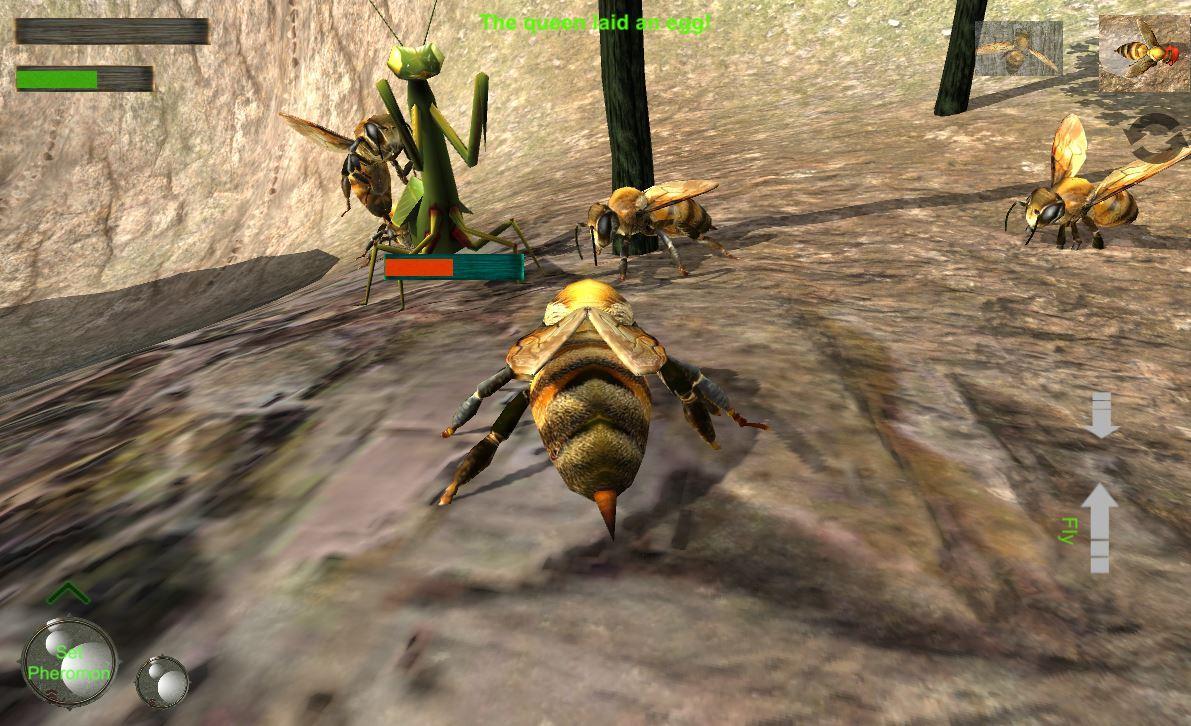 Bee Nest Simulator 3D - Insect and 3d animal game ゲームのスクリーンショット