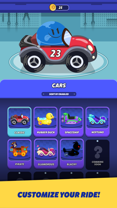 Скриншот игры Trivia Cars