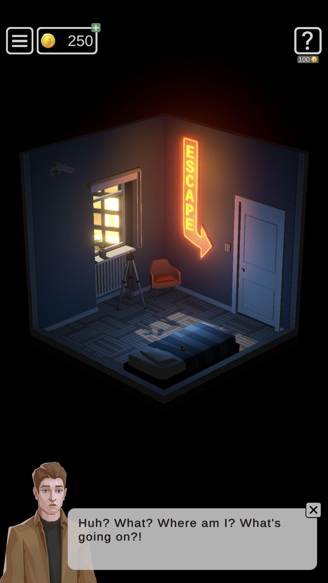 50 Tiny Room Escape screenshot game