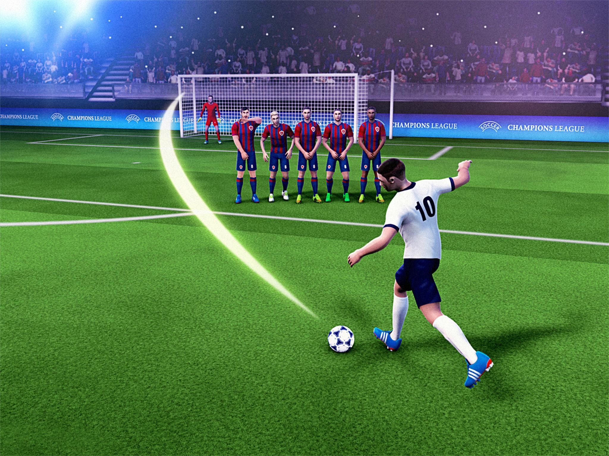 Champions FreeKick League 2018 ภาพหน้าจอเกม